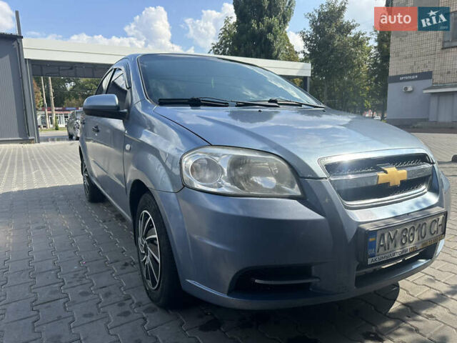 Синий Шевроле Авео, объемом двигателя 1.5 л и пробегом 334 тыс. км за 3000 $, фото 7 на Automoto.ua