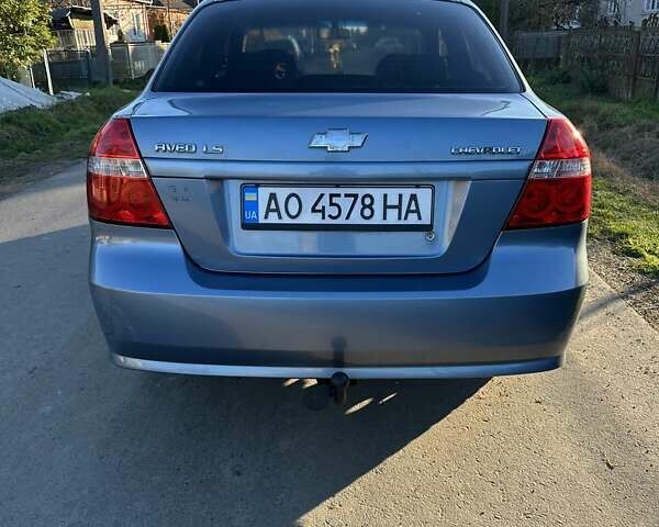 Синій Шевроле Авео, об'ємом двигуна 1.5 л та пробігом 170 тис. км за 3700 $, фото 3 на Automoto.ua
