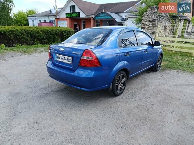Синий Шевроле Авео, объемом двигателя 1.5 л и пробегом 264 тыс. км за 3700 $, фото 4 на Automoto.ua