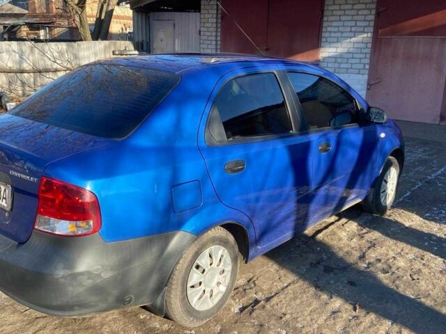 Синий Шевроле Авео, объемом двигателя 1.5 л и пробегом 81 тыс. км за 3700 $, фото 2 на Automoto.ua