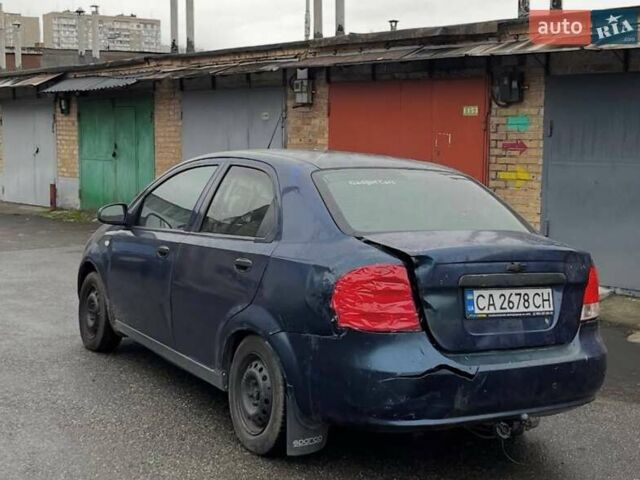 Синий Шевроле Авео, объемом двигателя 1.5 л и пробегом 211 тыс. км за 900 $, фото 4 на Automoto.ua