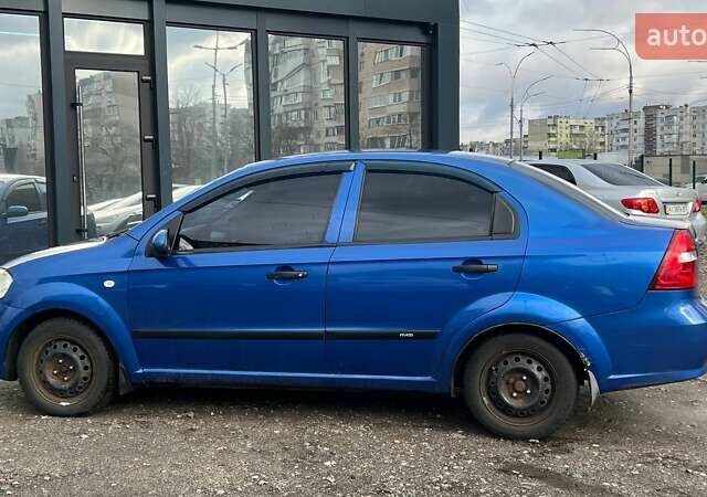Синий Шевроле Авео, объемом двигателя 1.5 л и пробегом 264 тыс. км за 5490 $, фото 3 на Automoto.ua