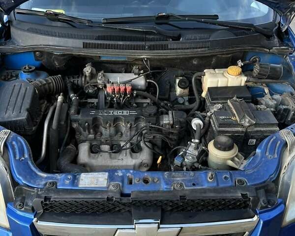 Синий Шевроле Авео, объемом двигателя 1.5 л и пробегом 250 тыс. км за 3550 $, фото 19 на Automoto.ua