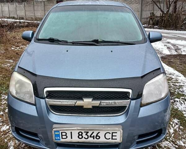 Синій Шевроле Авео, об'ємом двигуна 1.5 л та пробігом 190 тис. км за 4000 $, фото 2 на Automoto.ua