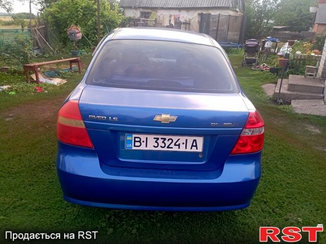 Синий Шевроле Авео, объемом двигателя 1.5 л и пробегом 239 тыс. км за 3700 $, фото 1 на Automoto.ua