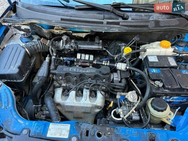 Синий Шевроле Авео, объемом двигателя 1.5 л и пробегом 206 тыс. км за 2800 $, фото 10 на Automoto.ua