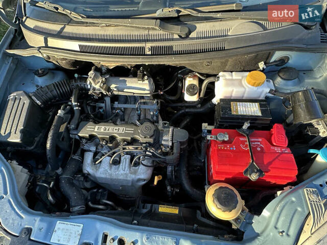 Синий Шевроле Авео, объемом двигателя 1.5 л и пробегом 170 тыс. км за 3800 $, фото 16 на Automoto.ua