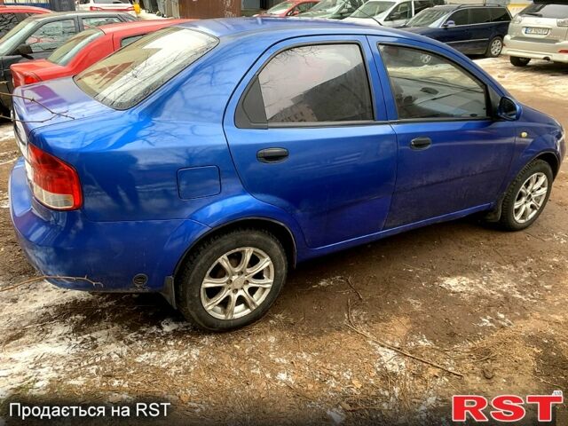 Синий Шевроле Авео, объемом двигателя 1.6 л и пробегом 110 тыс. км за 2500 $, фото 3 на Automoto.ua