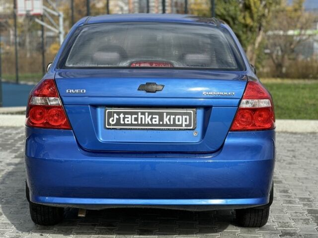 Синий Шевроле Авео, объемом двигателя 1.5 л и пробегом 219 тыс. км за 3650 $, фото 3 на Automoto.ua