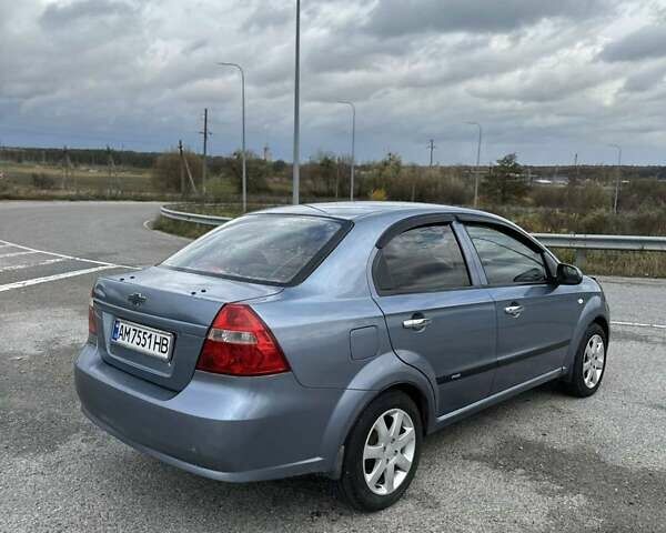 Синий Шевроле Авео, объемом двигателя 1.5 л и пробегом 130 тыс. км за 3300 $, фото 7 на Automoto.ua