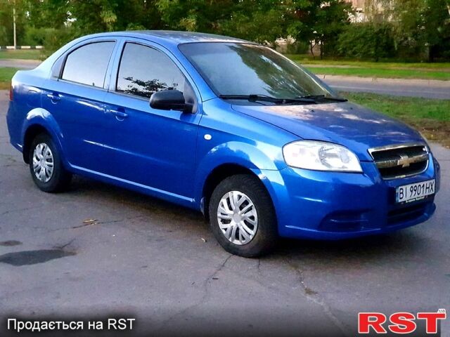 Синий Шевроле Авео, объемом двигателя 1.5 л и пробегом 225 тыс. км за 3300 $, фото 2 на Automoto.ua