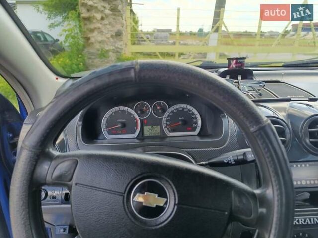 Синий Шевроле Авео, объемом двигателя 1.5 л и пробегом 264 тыс. км за 3700 $, фото 7 на Automoto.ua