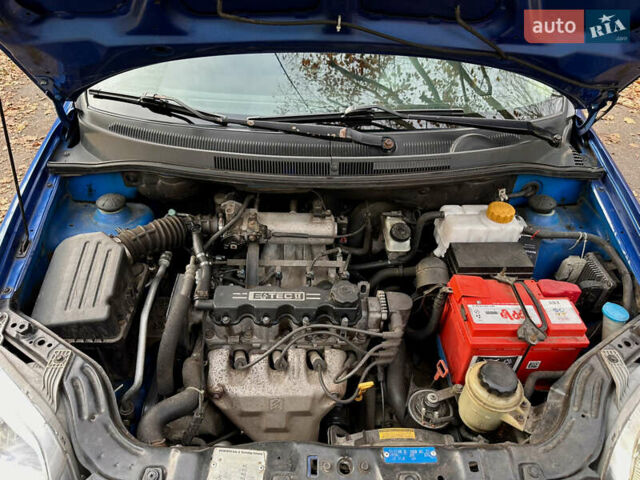 Синий Шевроле Авео, объемом двигателя 1.5 л и пробегом 264 тыс. км за 4800 $, фото 25 на Automoto.ua