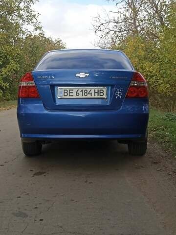 Синий Шевроле Авео, объемом двигателя 1.5 л и пробегом 390 тыс. км за 3500 $, фото 4 на Automoto.ua