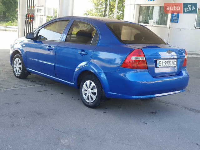 Синий Шевроле Авео, объемом двигателя 1.5 л и пробегом 252 тыс. км за 3550 $, фото 5 на Automoto.ua