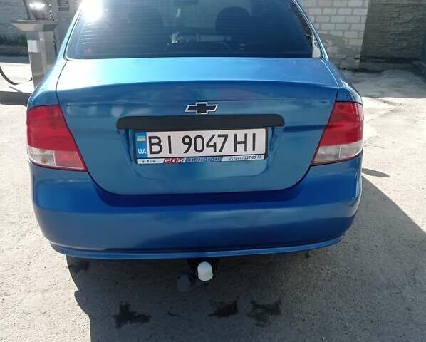 Синий Шевроле Авео, объемом двигателя 1.5 л и пробегом 240 тыс. км за 3300 $, фото 1 на Automoto.ua