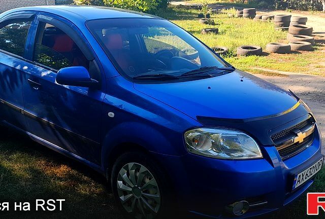 Синий Шевроле Авео, объемом двигателя 1.5 л и пробегом 105 тыс. км за 4200 $, фото 1 на Automoto.ua
