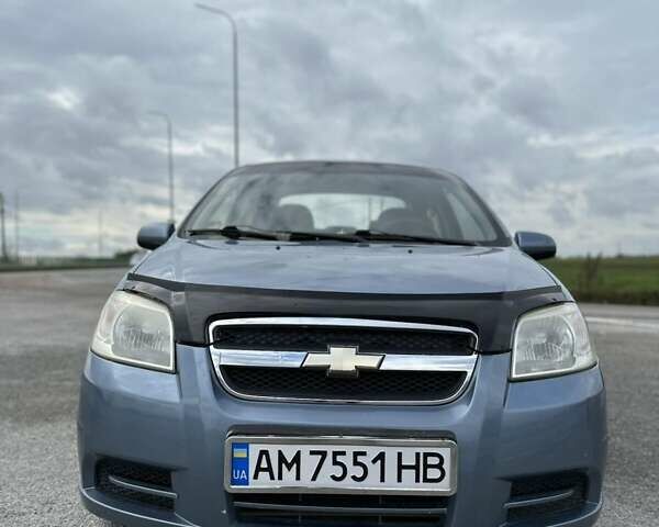 Синий Шевроле Авео, объемом двигателя 1.5 л и пробегом 130 тыс. км за 3300 $, фото 6 на Automoto.ua