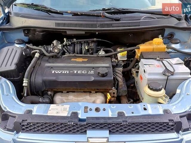 Синий Шевроле Авео, объемом двигателя 1.6 л и пробегом 190 тыс. км за 5300 $, фото 8 на Automoto.ua