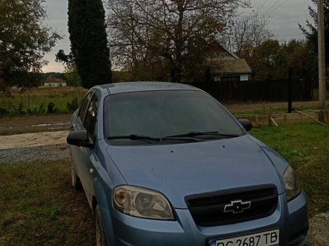 Синий Шевроле Авео, объемом двигателя 1.5 л и пробегом 190 тыс. км за 3000 $, фото 1 на Automoto.ua