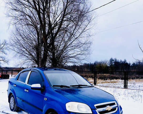 Синий Шевроле Авео, объемом двигателя 1.5 л и пробегом 151 тыс. км за 3500 $, фото 1 на Automoto.ua