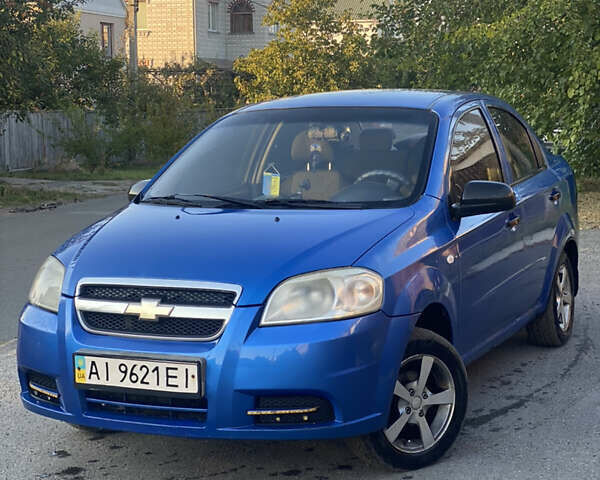 Синий Шевроле Авео, объемом двигателя 1.5 л и пробегом 230 тыс. км за 2999 $, фото 3 на Automoto.ua