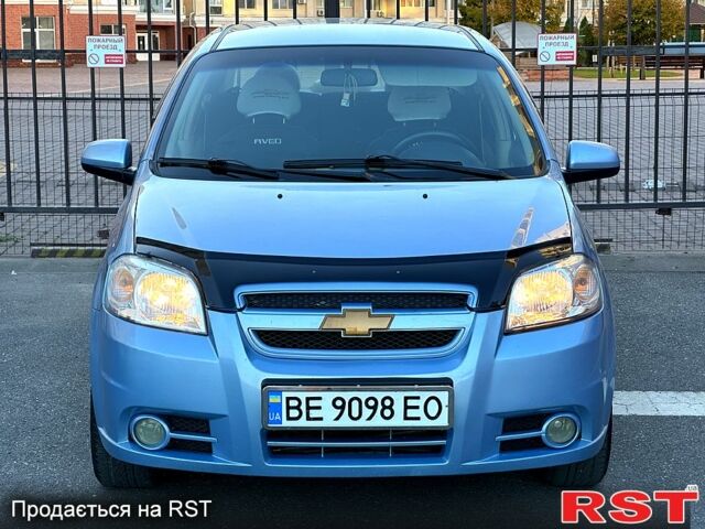 Синий Шевроле Авео, объемом двигателя 1.6 л и пробегом 163 тыс. км за 4350 $, фото 1 на Automoto.ua