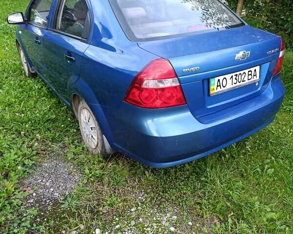 Синий Шевроле Авео, объемом двигателя 1.5 л и пробегом 225 тыс. км за 2500 $, фото 1 на Automoto.ua