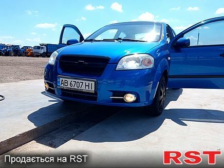 Синий Шевроле Авео, объемом двигателя 1.5 л и пробегом 215 тыс. км за 4000 $, фото 2 на Automoto.ua