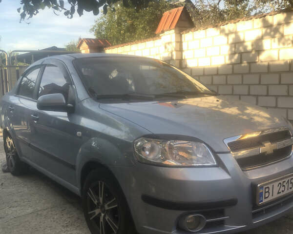 Синий Шевроле Авео, объемом двигателя 1.6 л и пробегом 142 тыс. км за 6000 $, фото 1 на Automoto.ua