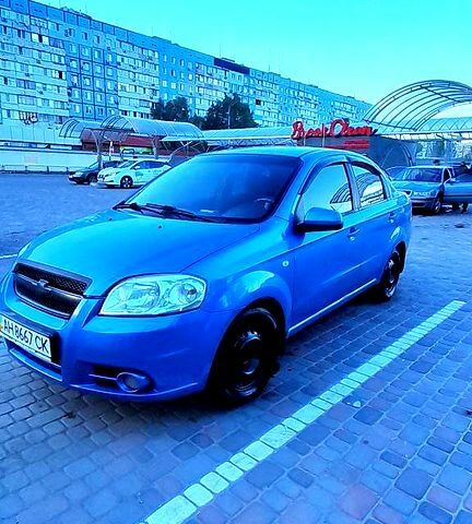 Синий Шевроле Авео, объемом двигателя 1.6 л и пробегом 225 тыс. км за 3700 $, фото 3 на Automoto.ua