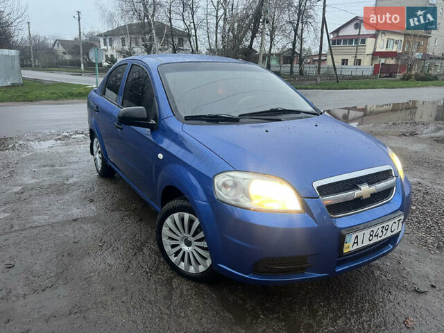 Синий Шевроле Авео, объемом двигателя 1.5 л и пробегом 237 тыс. км за 3400 $, фото 5 на Automoto.ua