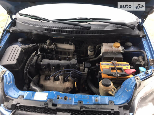 Синий Шевроле Авео, объемом двигателя 1.5 л и пробегом 160 тыс. км за 3000 $, фото 13 на Automoto.ua