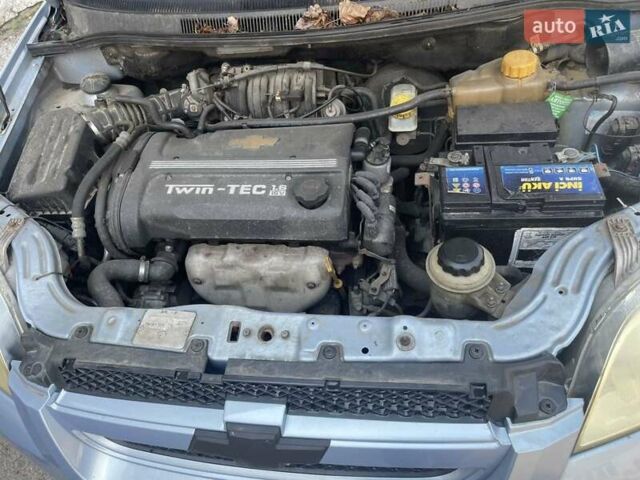 Синий Шевроле Авео, объемом двигателя 1.6 л и пробегом 250 тыс. км за 4200 $, фото 10 на Automoto.ua