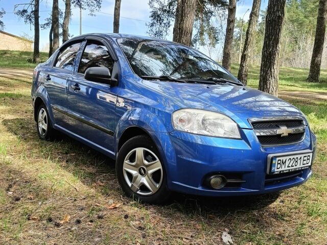 Синий Шевроле Авео, объемом двигателя 1.5 л и пробегом 230 тыс. км за 4450 $, фото 1 на Automoto.ua