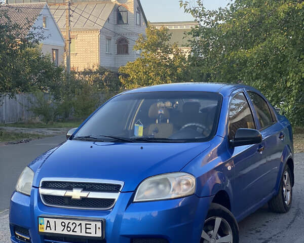 Синий Шевроле Авео, объемом двигателя 1.5 л и пробегом 230 тыс. км за 2999 $, фото 1 на Automoto.ua