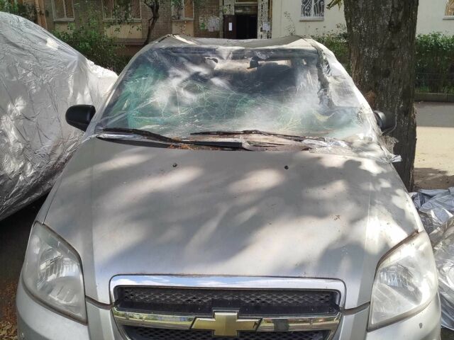 Синий Шевроле Авео, объемом двигателя 1.5 л и пробегом 80 тыс. км за 1000 $, фото 1 на Automoto.ua