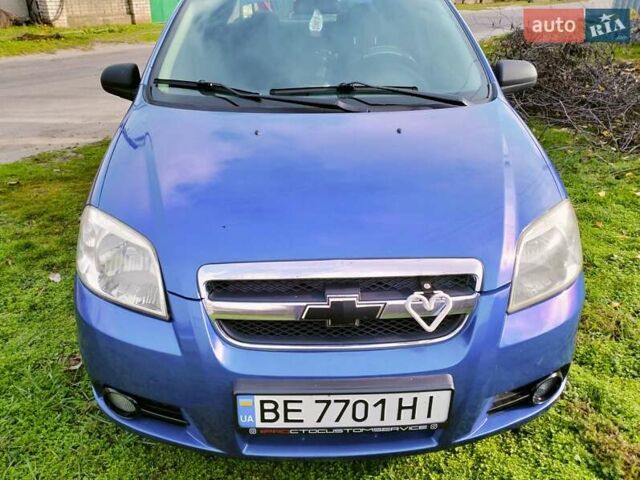 Синий Шевроле Авео, объемом двигателя 1.5 л и пробегом 279 тыс. км за 3500 $, фото 4 на Automoto.ua