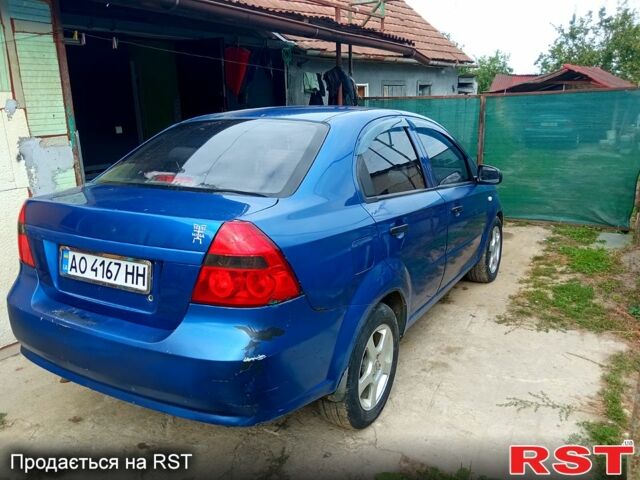 Синий Шевроле Авео, объемом двигателя 1.5 л и пробегом 185 тыс. км за 2700 $, фото 2 на Automoto.ua