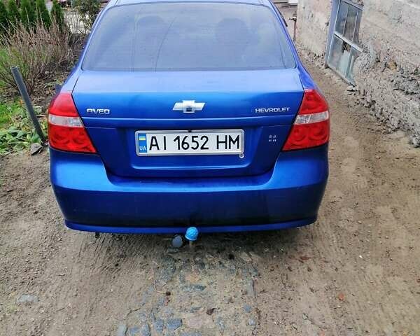 Синий Шевроле Авео, объемом двигателя 1.5 л и пробегом 279 тыс. км за 4000 $, фото 3 на Automoto.ua