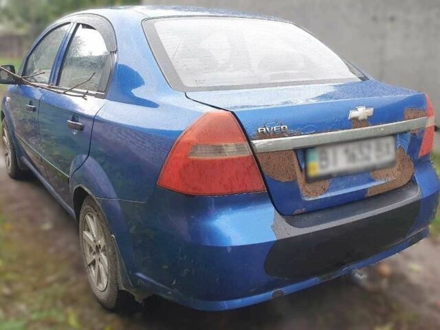 Синий Шевроле Авео, объемом двигателя 1.5 л и пробегом 235 тыс. км за 1250 $, фото 6 на Automoto.ua