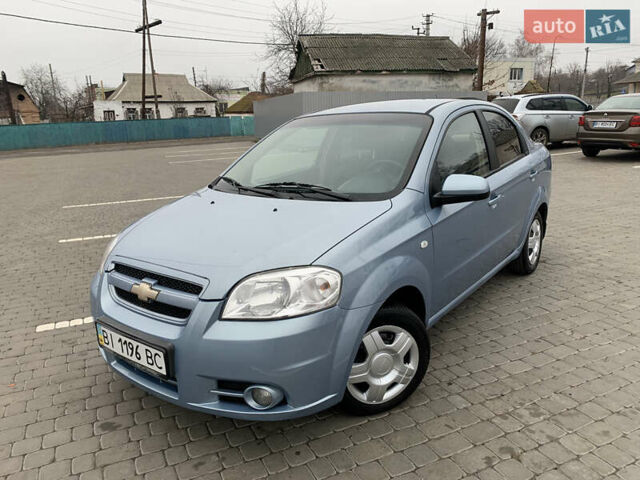 Синий Шевроле Авео, объемом двигателя 1.6 л и пробегом 90 тыс. км за 4999 $, фото 1 на Automoto.ua