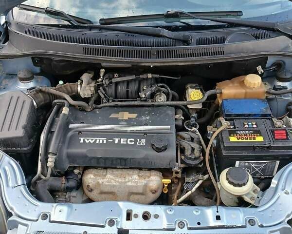 Синій Шевроле Авео, об'ємом двигуна 1.6 л та пробігом 130 тис. км за 3400 $, фото 3 на Automoto.ua