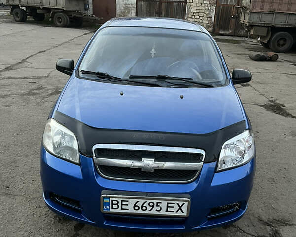 Синий Шевроле Авео, объемом двигателя 1.5 л и пробегом 336 тыс. км за 3900 $, фото 2 на Automoto.ua