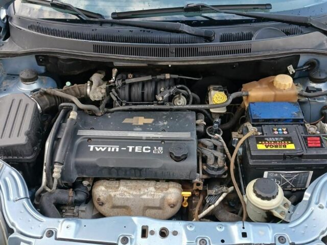 Синій Шевроле Авео, об'ємом двигуна 1.6 л та пробігом 130 тис. км за 3400 $, фото 5 на Automoto.ua