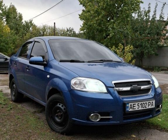 Синий Шевроле Авео, объемом двигателя 1.5 л и пробегом 163 тыс. км за 3700 $, фото 1 на Automoto.ua