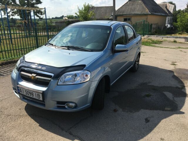Синий Шевроле Авео, объемом двигателя 1.6 л и пробегом 209 тыс. км за 4200 $, фото 1 на Automoto.ua