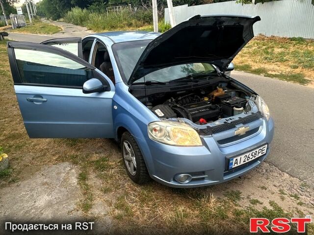 Синий Шевроле Авео, объемом двигателя 1.6 л и пробегом 195 тыс. км за 4500 $, фото 4 на Automoto.ua