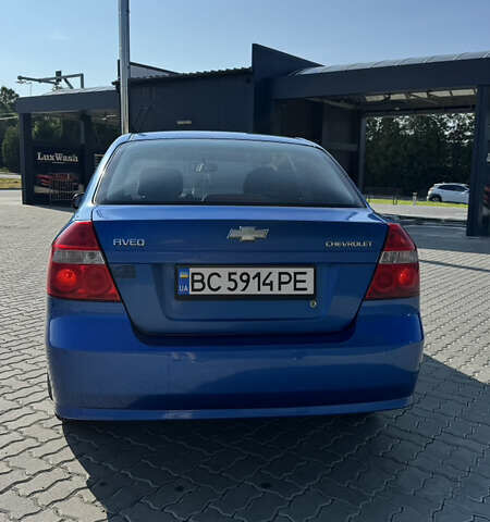 Синий Шевроле Авео, объемом двигателя 1.5 л и пробегом 166 тыс. км за 3600 $, фото 2 на Automoto.ua