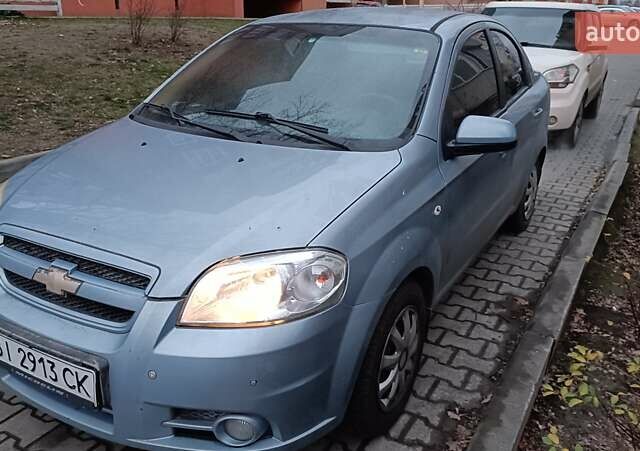 Синий Шевроле Авео, объемом двигателя 1.6 л и пробегом 240 тыс. км за 3500 $, фото 2 на Automoto.ua